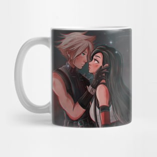 cloud and tifa Mug